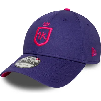 Mütsid kumer violetne reguleeritav rihm 9FORTY Core 1K FC Kings League New Era