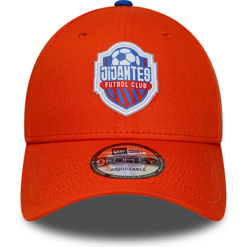 cap-kumer-orange-adjustable-strap-9forty-core-jijantes-fc-kings-league-new-era