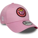 cap-kumer-pink-adjustable-strap-9forty-core-porcinos-fc-kings-league-new-era