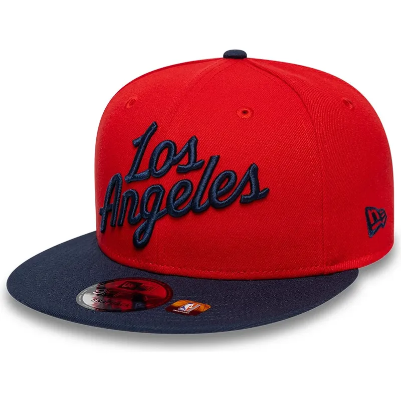 mutsid-lame-punane-snapback-9fifty-statement-los-angeles-clippers-nba-new-era
