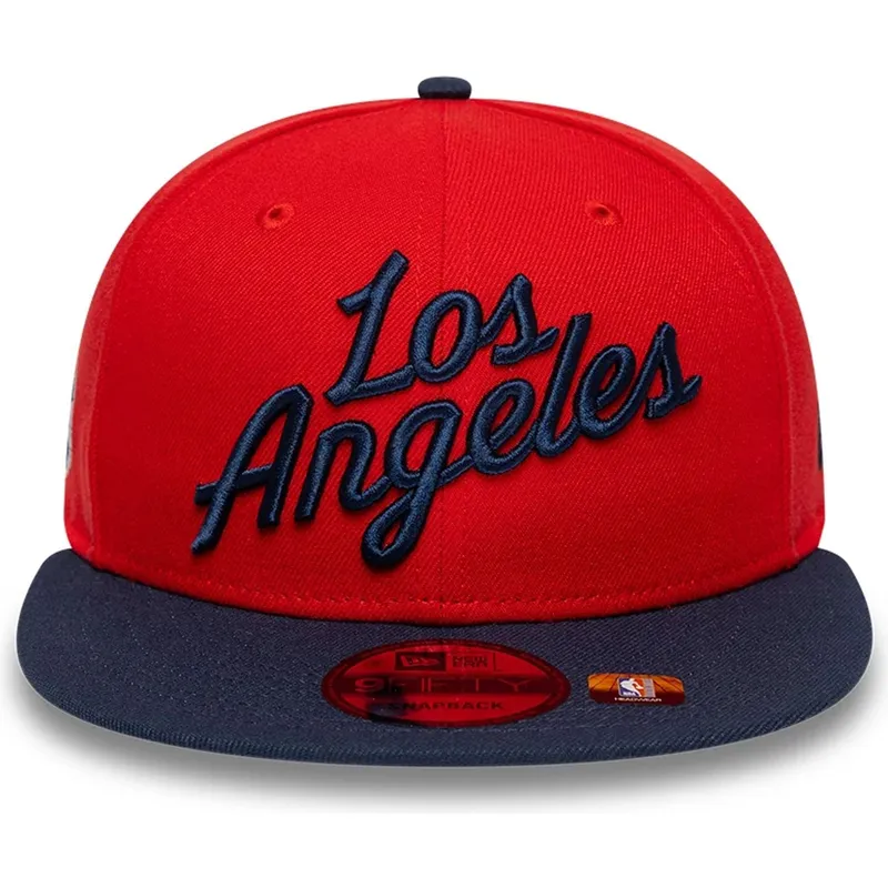 mutsid-lame-punane-snapback-9fifty-statement-los-angeles-clippers-nba-new-era
