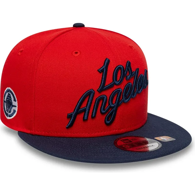 mutsid-lame-punane-snapback-9fifty-statement-los-angeles-clippers-nba-new-era