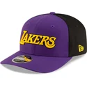mutsid-kumer-violetne-snapback-9seventy-statement-stretch-snap-los-angeles-lakers-nba-new-era