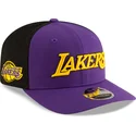 mutsid-kumer-violetne-snapback-9seventy-statement-stretch-snap-los-angeles-lakers-nba-new-era