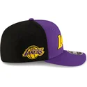 mutsid-kumer-violetne-snapback-9seventy-statement-stretch-snap-los-angeles-lakers-nba-new-era