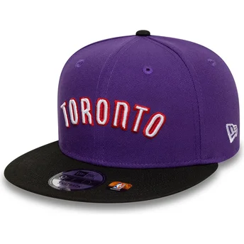 Cap lame violet snapback 9FIFTY Classic Toronto Raptors NBA New Era