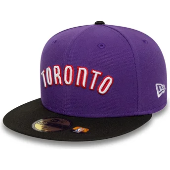 Mütsid lame violetne liibuv 59FIFTY Classic Toronto Raptors NBA New Era