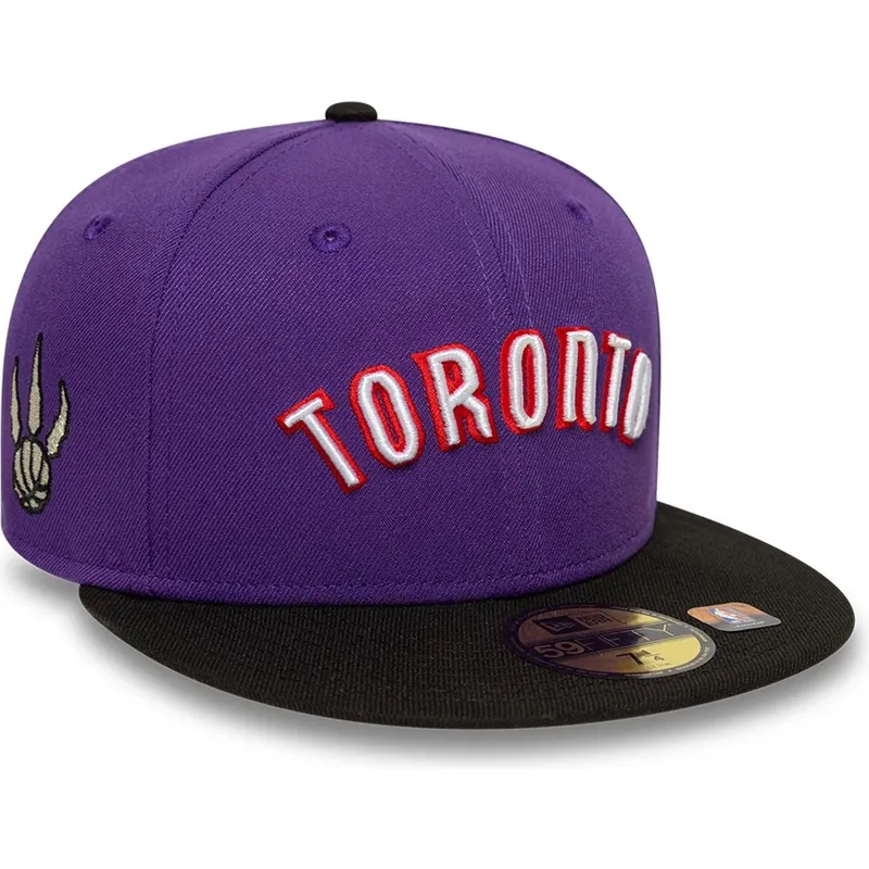 cap-lame-violet-ajustada-59fifty-classic-toronto-raptors-nba-new-era