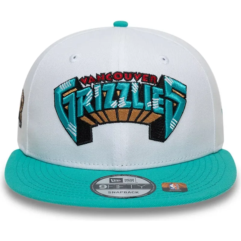 mutsid-lame-roheline-snapback-9fifty-classic-memphis-grizzlies-nba-new-era