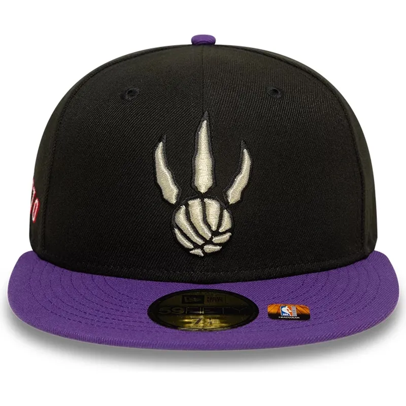 cap-lame-black-ajustada-59fifty-classic-toronto-raptors-nba-new-era