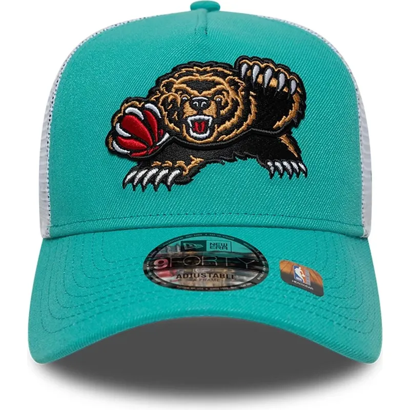 mutsid-kumer-roheline-snapback-a-frame-classic-memphis-grizzlies-nba-new-era