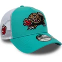 mutsid-kumer-roheline-snapback-a-frame-classic-memphis-grizzlies-nba-new-era