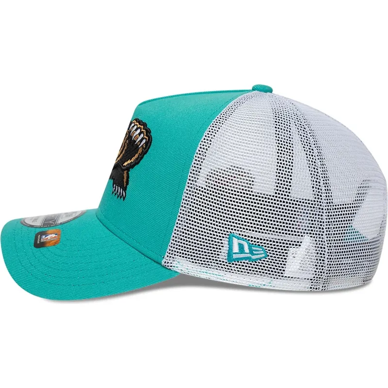 mutsid-kumer-roheline-snapback-a-frame-classic-memphis-grizzlies-nba-new-era