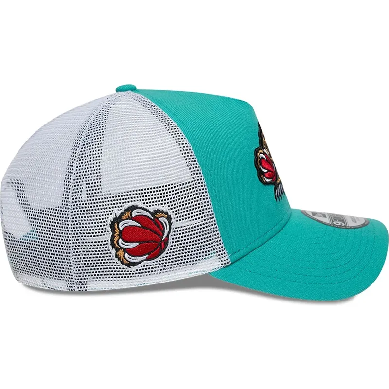 mutsid-kumer-roheline-snapback-a-frame-classic-memphis-grizzlies-nba-new-era