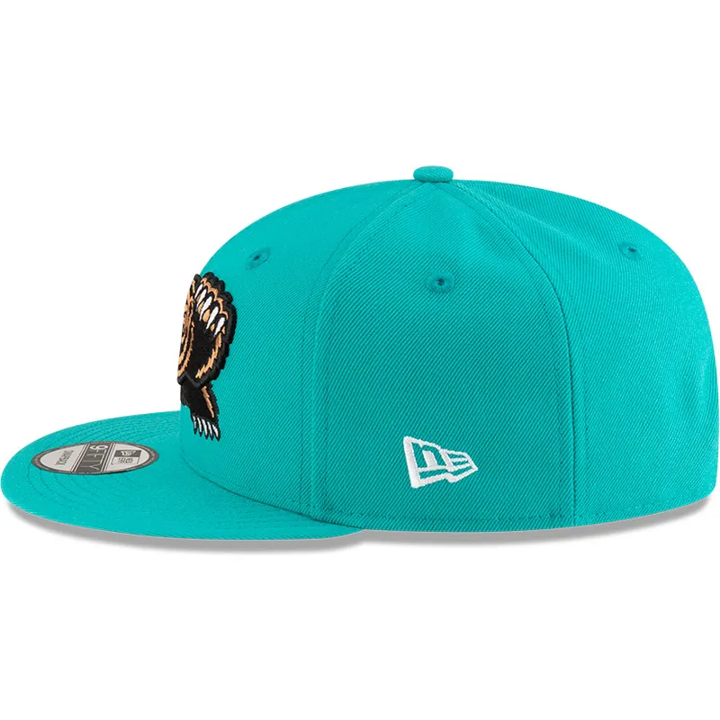 mutsid-lame-roheline-snapback-9fifty-classic-memphis-grizzlies-nba-new-era