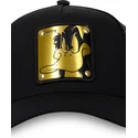 cap-kumer-black-snapback-daffy-duck-looney-tunes-capslab