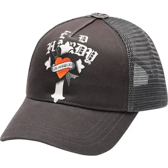 Cap kumer black snapback Ed Hardy