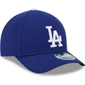 new-era-curved-brim-9forty-m-crown-player-replica-los-angeles-dodgers-mlb-blue-snapback-cap