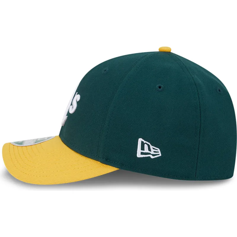 mutsid-kumer-roheline-snapback-9forty-m-crown-player-replica-oakland-athletics-mlb-new-era