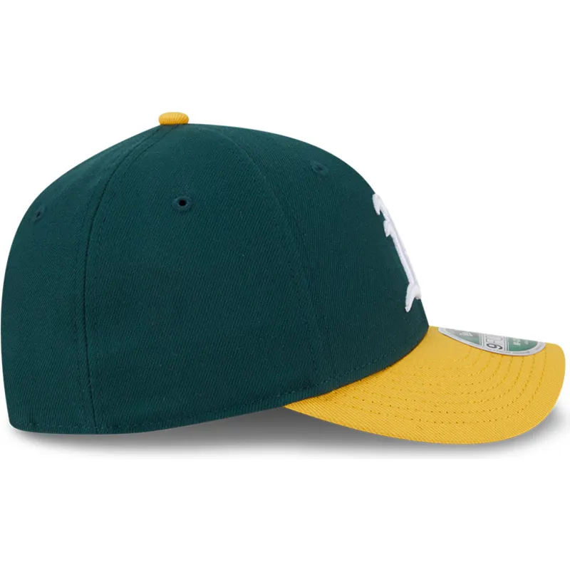 mutsid-kumer-roheline-snapback-9forty-m-crown-player-replica-oakland-athletics-mlb-new-era