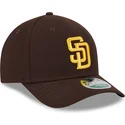 mutsid-kumer-pruun-snapback-9forty-m-crown-player-replica-san-diego-padres-mlb-new-era