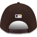 mutsid-kumer-pruun-snapback-9forty-m-crown-player-replica-san-diego-padres-mlb-new-era