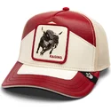 mutsid-kumer-punane-snapback-moto-lamba-raging-the-farm-goorin-bros