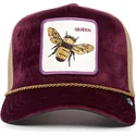 mutsid-kumer-violetne-snapback-amethyst-queen-the-farm-jewel-tones-the-farm-goorin-bros