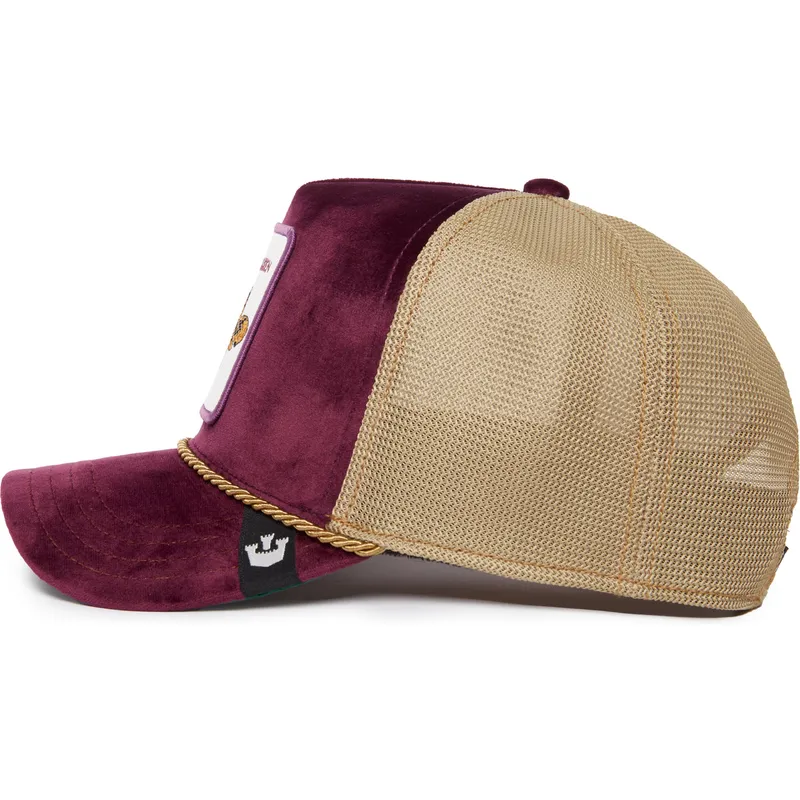 mutsid-kumer-violetne-snapback-amethyst-queen-the-farm-jewel-tones-the-farm-goorin-bros