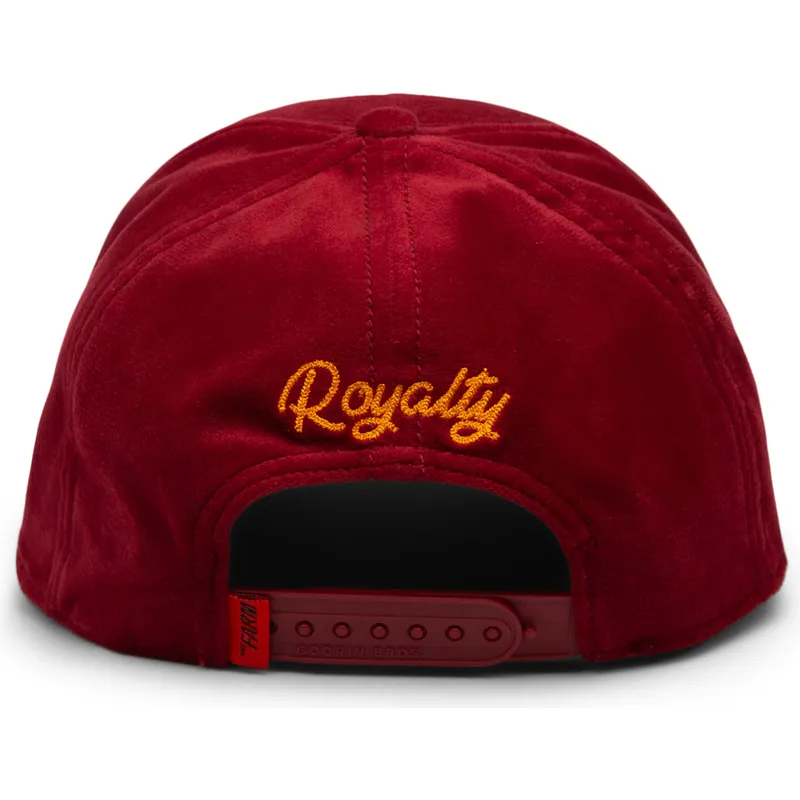 mutsid-kumer-punane-snapback-royalty-the-farm-goorin-bros mutsid-kumer-punane-snapback-royalty-the-farm-goorin-bros