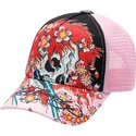 mutsid-kumer-roosa-snapback-ghost-ed-hardy