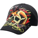 mutsid-kumer-must-reguleeritav-skull-chopper-ed-hardy