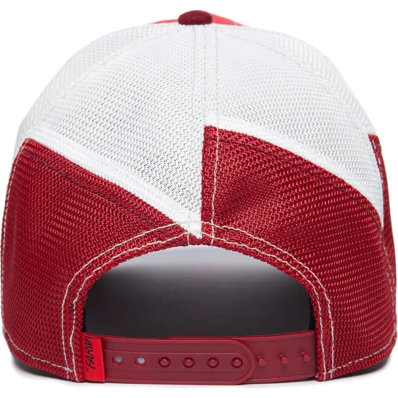 mutsid-kumer-punane-snapback-cock-courage-farmigami-the-farm-goorin-bros