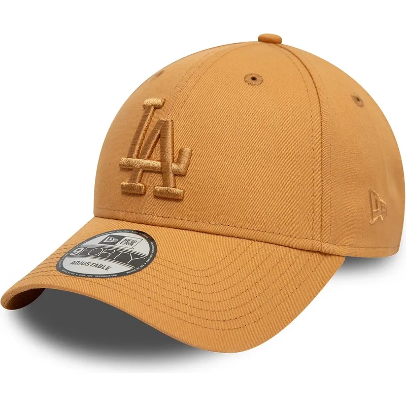 mutsid-kumer-pruun-reguleeritav-9forty-league-essential-los-angeles-dodgers-mlb-new-era