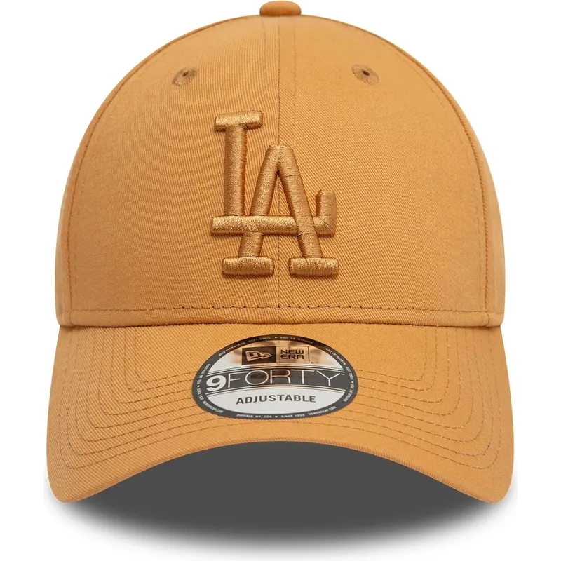 mutsid-kumer-pruun-reguleeritav-9forty-league-essential-los-angeles-dodgers-mlb-new-era
