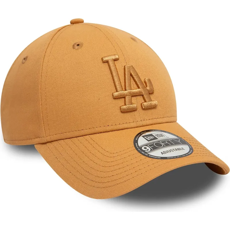 mutsid-kumer-pruun-reguleeritav-9forty-league-essential-los-angeles-dodgers-mlb-new-era