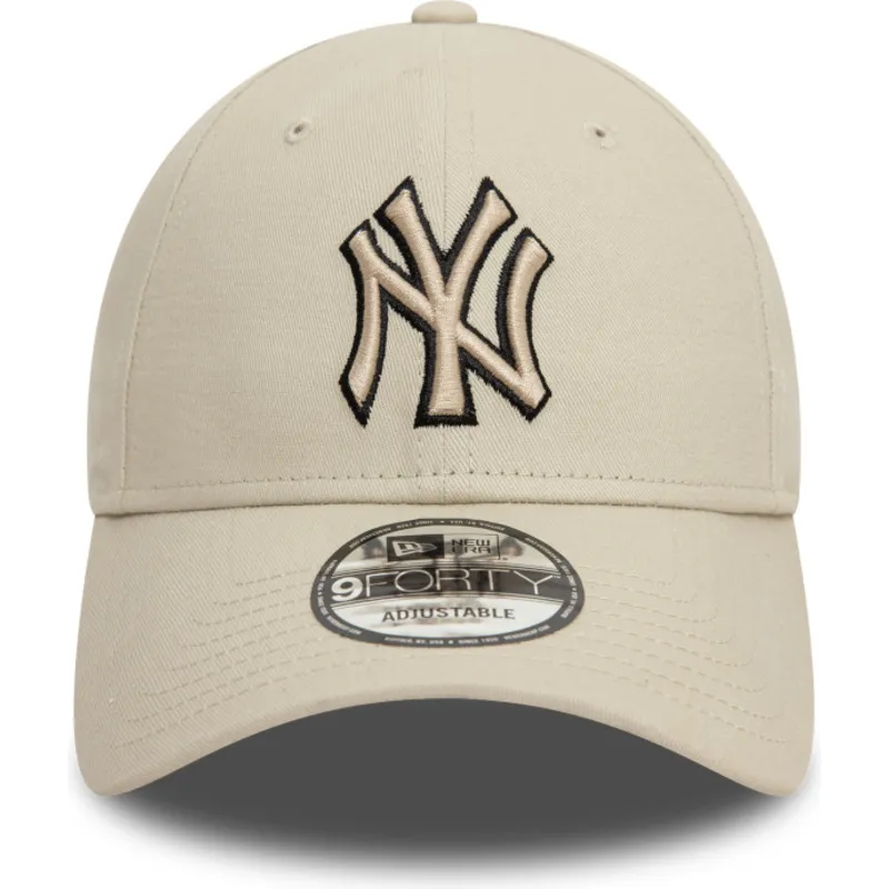 mutsid-kumer-beez-reguleeritav-9forty-team-outline-new-york-yankees-mlb-new-era