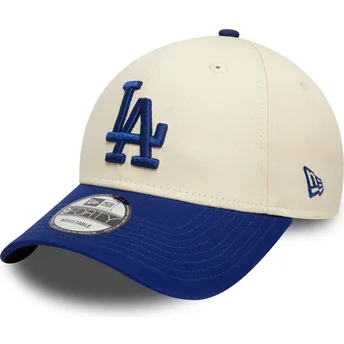 Mütsid kumer beež reguleeritav 9FORTY Colour Block Los Angeles Dodgers MLB New Era