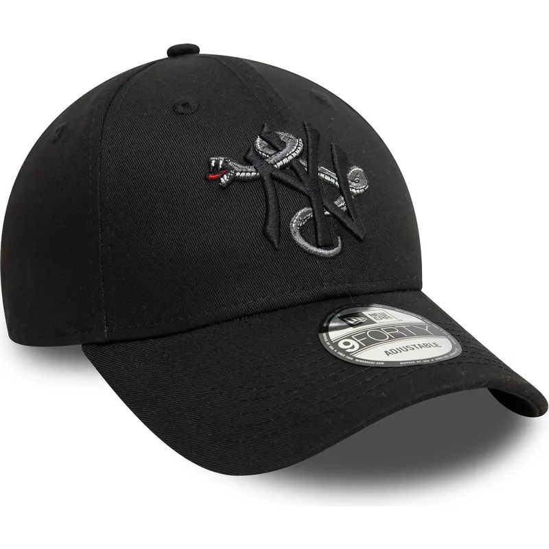 mutsid-kumer-must-reguleeritav-9forty-icon-new-york-yankees-mlb-new-era