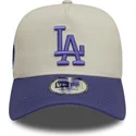 mutsid-kumer-violetne-snapback-9forty-a-frame-world-series-patch-los-angeles-dodgers-mlb-new-era