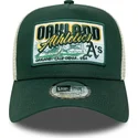 mutsid-kumer-roheline-snapback-9forty-a-frame-patch-oakland-athletics-mlb-new-era