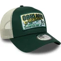mutsid-kumer-roheline-snapback-9forty-a-frame-patch-oakland-athletics-mlb-new-era