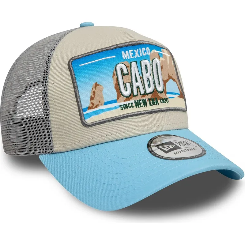 mutsid-kumer-sinine-snapback-9forty-a-frame-license-plate-cabo-ciudades-y-playas-new-era