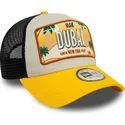 mutsid-kumer-kollane-snapback-9forty-a-frame-license-plate-dubai-ciudades-y-playas-new-era