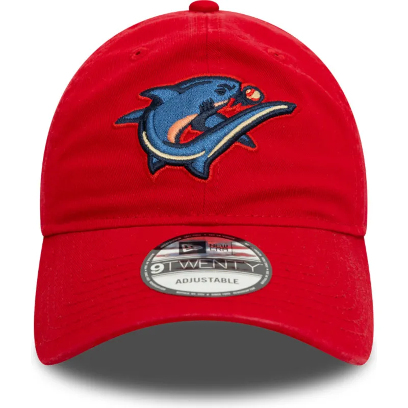 mutsid-kumer-punane-reguleeritav-9twenty-clearwater-threshers-milb-new-era
