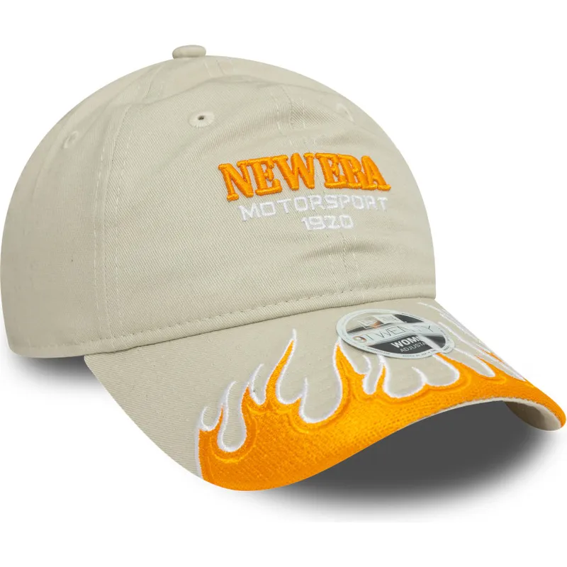 mutsid-kumer-beez-reguleeritav-9twenty-flame-visor-new-era