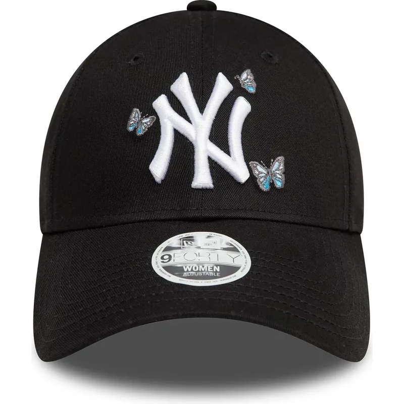 mutsid-kumer-must-reguleeritav-9twenty-icon-butterflies-new-york-yankees-mlb-new-era