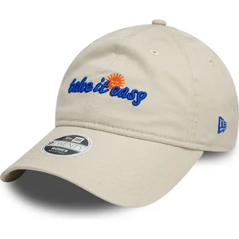 Mütsid kumer beež reguleeritav rihm 9TWENTY Take It Easy New Era