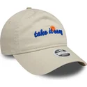 cap-kumer-beige-adjustable-strap-9twenty-take-it-easy-new-era