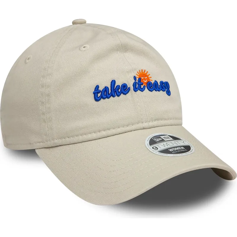 cap-kumer-beige-adjustable-strap-9twenty-take-it-easy-new-era